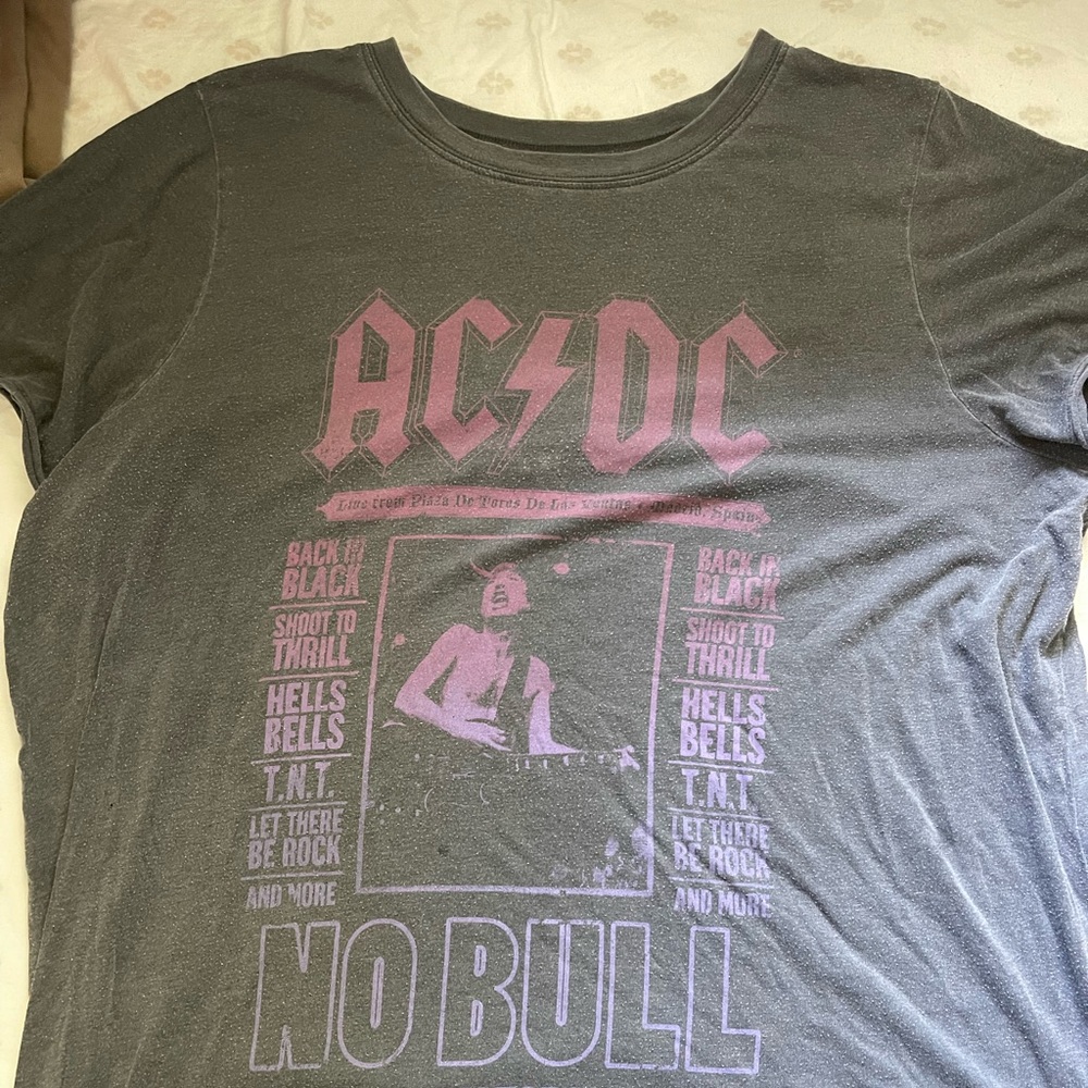 Torrid AC/DC Vinyl Icons Graphic Tshirt